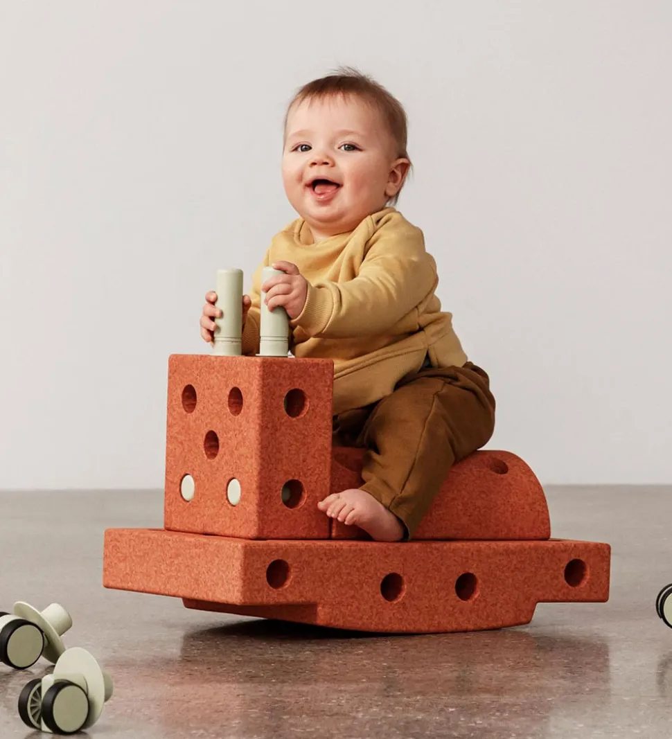 MODU Samlepinde - 8 stk - Dusty Green