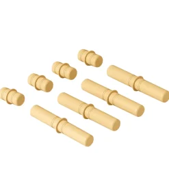 MODU Samlepinde - 8 stk - Honey Yellow