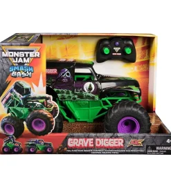 Monster Jam Fjernstyret Truck - 1:15 - Smash & Bash Grave Digger