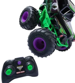 Monster Jam Fjernstyret Truck - 1:15 - Smash & Bash Grave Digger