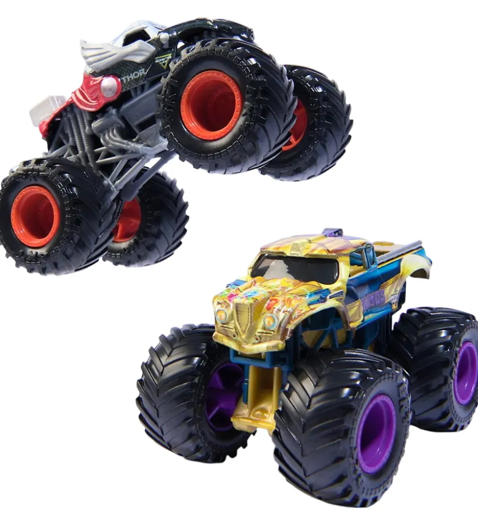 Monster Jam Truck - 1:64 - Marvel - 2-pak - Thanos vs Thor