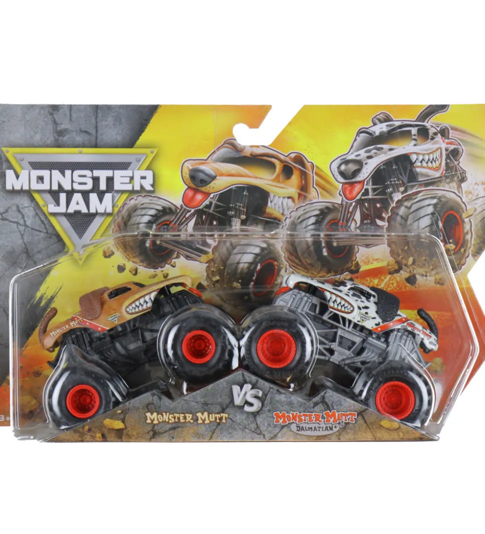 Monster Jam Truck - 1:64 - 2-pak - Monster Murt vs Monster Mutt