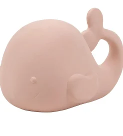 Nattou Badelegetøj - Hval - Naturgummi - Dusty pink