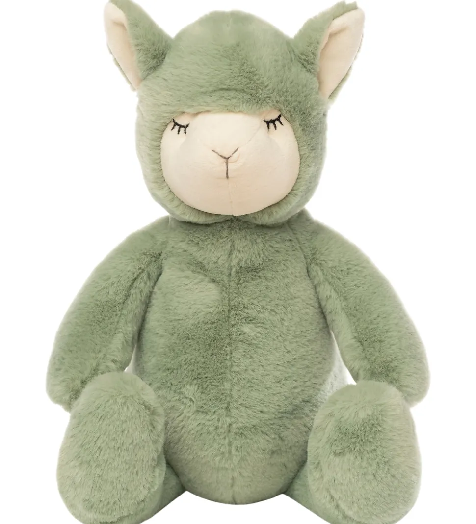 NatureZoo Bamse - 30 cm - Lama - Støvet Grøn
