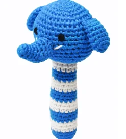 NatureZoo Rangle - Hr. Elefant - Blå/Hvid