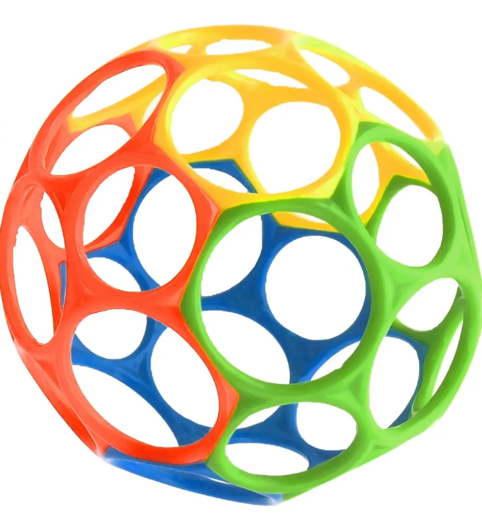 Oball Classic Bold - 8 cm - Blå/Grøn/Rød/Gul