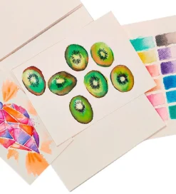 Ooly Akvarelpapir - 20x25,4 cm - 15 Sider