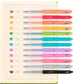 Ooly Farvekuglepen - Gel - Oh My Glitter! - 12 Stk - Multifarve