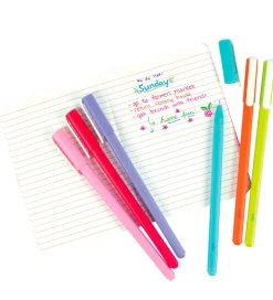 Ooly Kuglepen - 6 Stk - Fine Line Colored Gel Pens