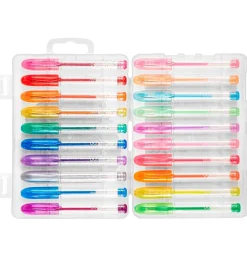 Ooly Kuglepenne - 20 stk - Gel - Mini Doodlers - Multifarvet