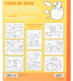 Ooly Malebog - 31 Sider - Knights and Dragons