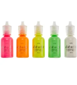 Ooly Maling - 5x30 ml - Dot-a-Lot - 5-pak - Neon