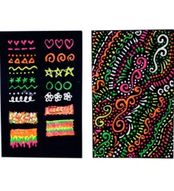 Ooly Maling - 5x30 ml - Dot-a-Lot - 5-pak - Neon