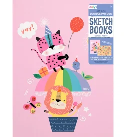 Ooly Skitsebog - 2-pak - Safari Party