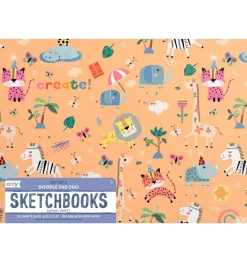 Ooly Skitsebog - 2-pak - Safari Party