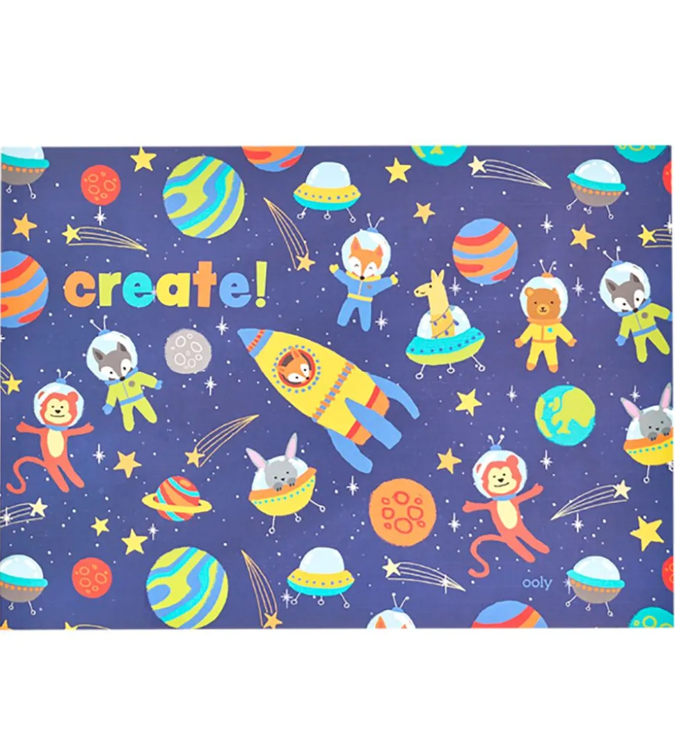 Ooly Skitsebog - Space Critters - 2-Pak