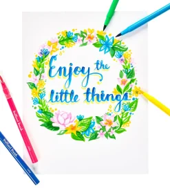 Ooly Tuscher - 12 Stk - Brilliant Brush Markers