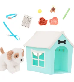 Our Generation Hundehus m. Hund