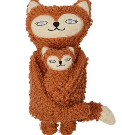OYOY Bamse - Frida & Baby Felix Fox - Caramel