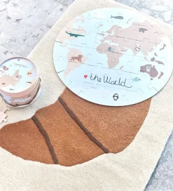 OYOY Puslespil - Verden - 32 Brikker