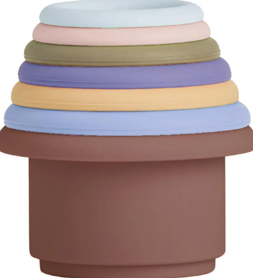 OYOY Stablekopper - Tawa Silikone - Caramel/Blue