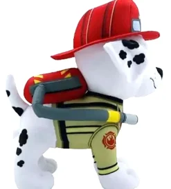 Paw Patrol Bamse - Fire Rescue Deluxe - 30cm - Marshall