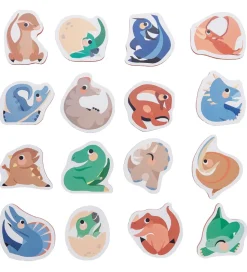 Petit Monkey Badeleegtøj - Puslespil - 16 stk - Dinosaurs