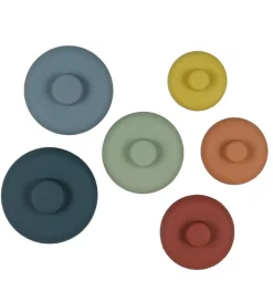 Petit Monkey Stabletårn - Silikone - Multifarvet