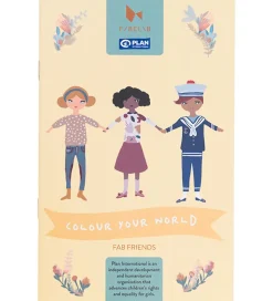PLAN International x Fabelab Malebog - Colour Your World