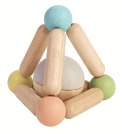 PlanToys Gribelegetøj - Trekant - Pastel