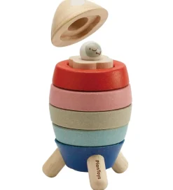 PlanToys Trælegetøj - Stableraket - 11 Dele