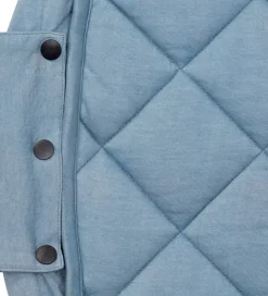 Play&Go Legetøjstæppe - Ø120 - Soft Organic - Dusty Blue