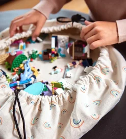 Play&Go Legetøjstæppe - Ø: 40cm - Mini Rainbows