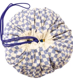 Play&Go Legetøjstæppe - Ø140 cm - Vichy Purple