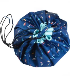 Play&Go Legetøjstæppe - Outdoor - Ø140 cm - Surf