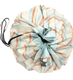 Play&Go Legetøjstæppe - Outdoor - Ø140 cm - Stripes