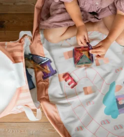 Play&Go Legetøjstæppe/Kurv - Fairworld