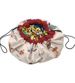 Play&Go Legetøjstæppe/Opbevaring - 140 cm - 2-i-1 - Circus