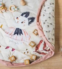 Play&Go x Moulin Roty Legetøjstæppe - 3-i-1 - Ø120 cm - Aprés La