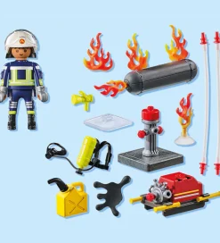 Playmobil Action Heroes - Brandbekæmper... - 71826 - 42 Dele