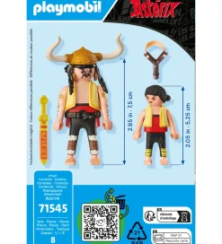 Playmobil Asterix - Huevos Y Bacon og Pepe - 71545 - 8 Dele