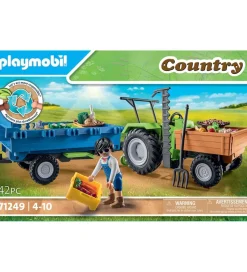 Playmobil Country - Traktor m. Trailer - 71249 - 42 Dele