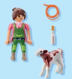 Playmobil DuoPack - Bonde m. Kalv - 71803 - 5 Dele