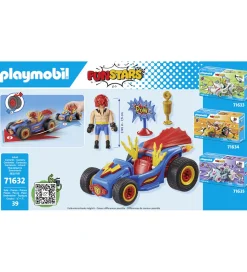 Playmobil Funstars - Racing Wrestler - 71632 - 39 Dele