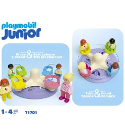 Playmobil Junior - Talkarrusel - 71701 - 5 Dele