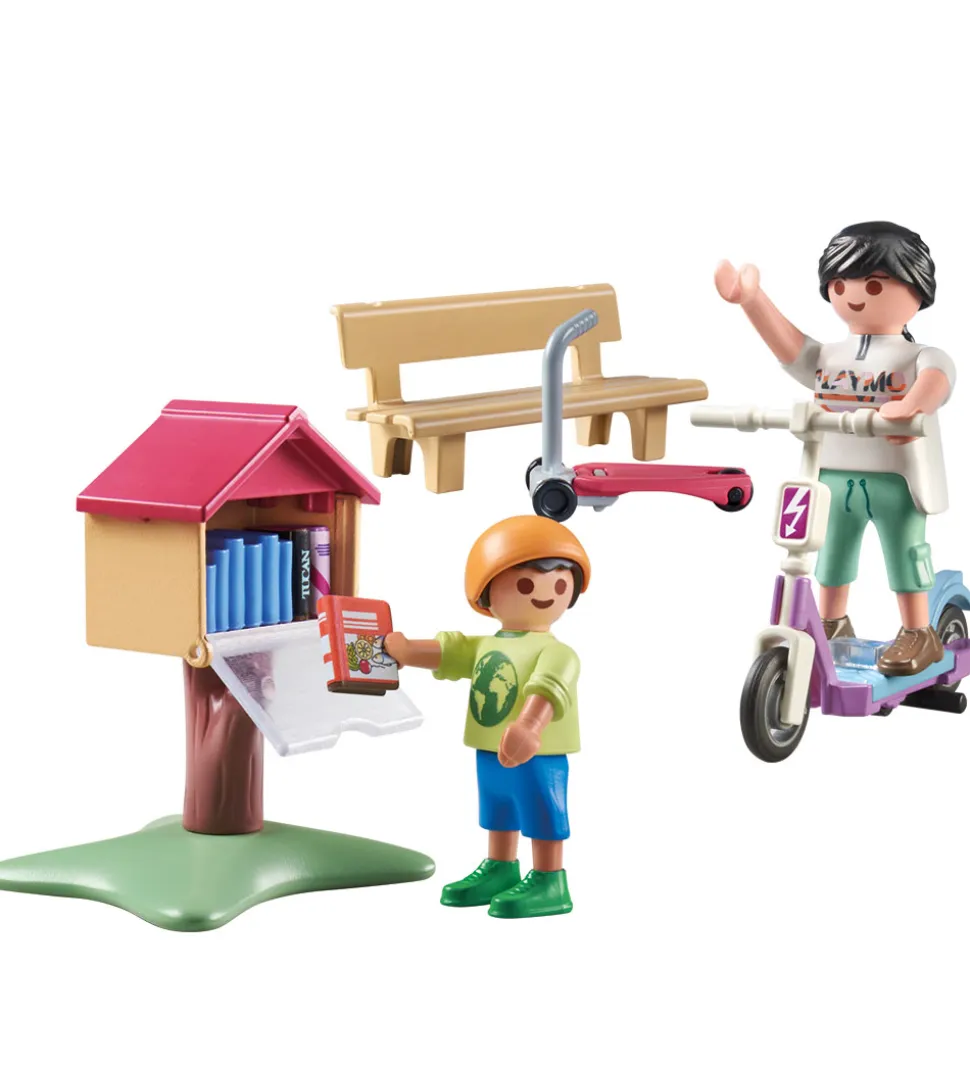 Playmobil My Life - Bogbytte for Bogorme - 71511 - 25 Dele