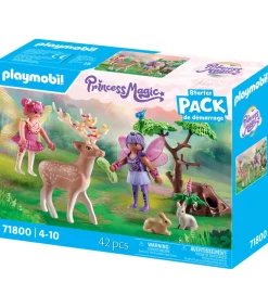 Playmobil Princess Magic - Feer m. Skovdyr - 71800 - 42 Dele