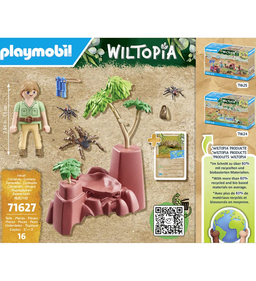 Playmobil Wiltopia - Spider Rocks - 71627 - 16 Dele