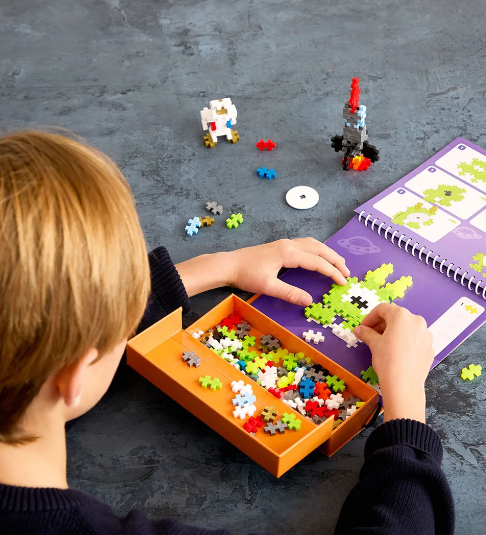 Plus-Plus Aktivitetssæt - Puzzle By Number - 125 stk. - Rummet