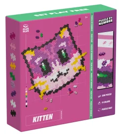 Plus-Plus Puzzle By Number - 500 stk. - Kitten